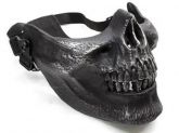 Máscara Cacique Mo3 Skull Half Face Black Airsoft E Paintbal