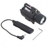 Lanterna com Mira Laser M6- Trilhos 20mm
