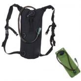 Mochila De Hidratação Tipo Camelbak Preta 2,5l